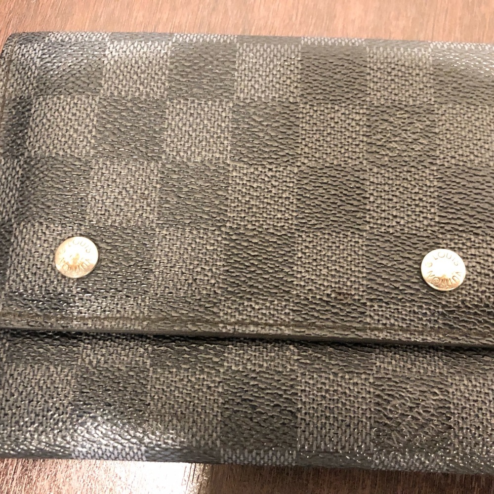 Louis Vuitton Compact Damier Graphite Wallet